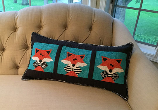 Make a Foxie Pillow