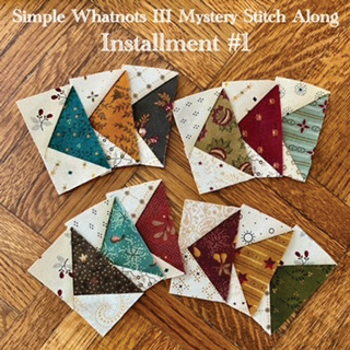 Kim Diehl’s Mystery Stitch-Along: Installment #1