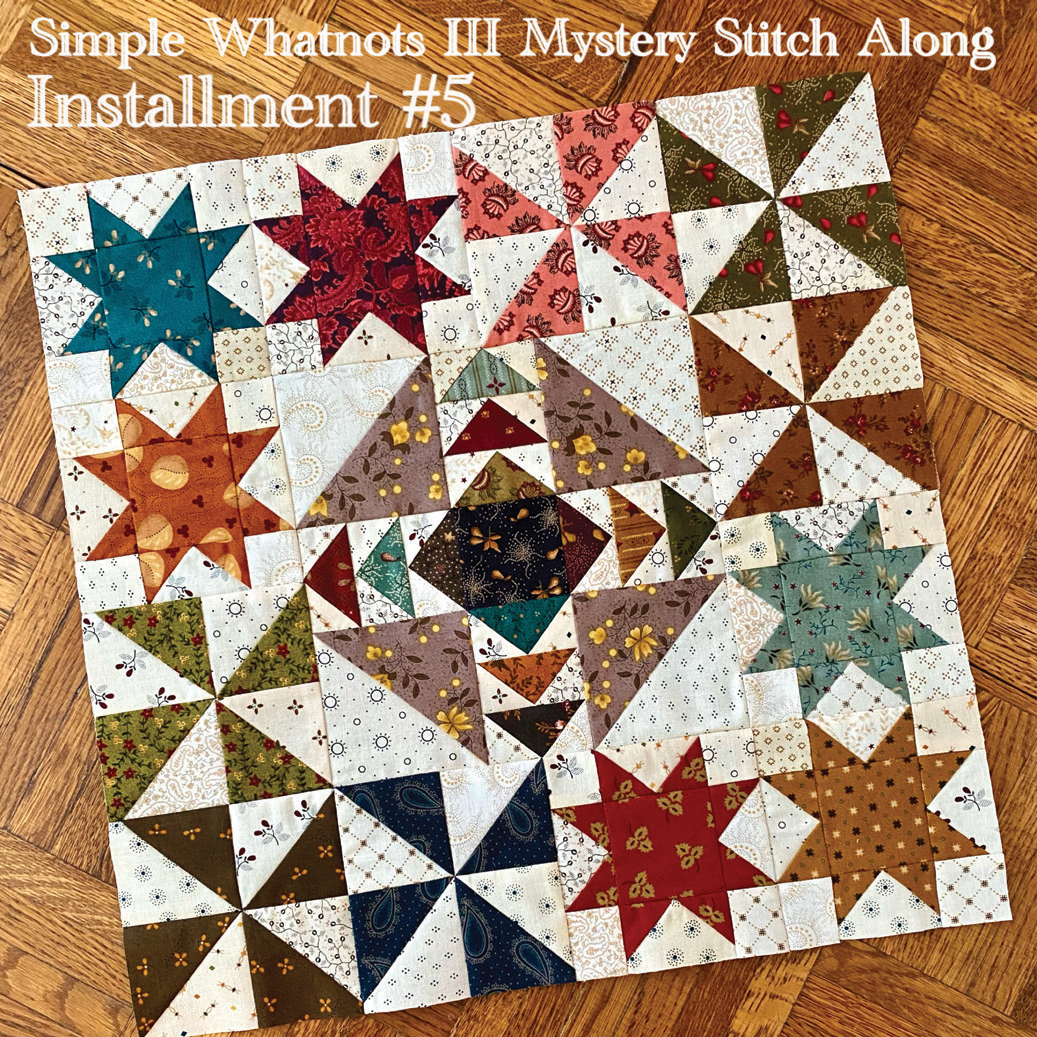 Kim Diehl’s Mystery Stitch-Along: Installment #5