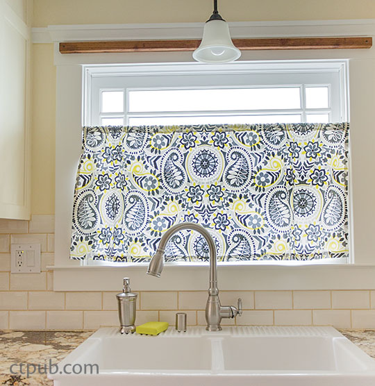 Sew a Cafe Curtain for Your Home