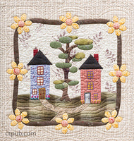 Using Wash-Away Appliqué Sheets with My Cozy Village Appliqué