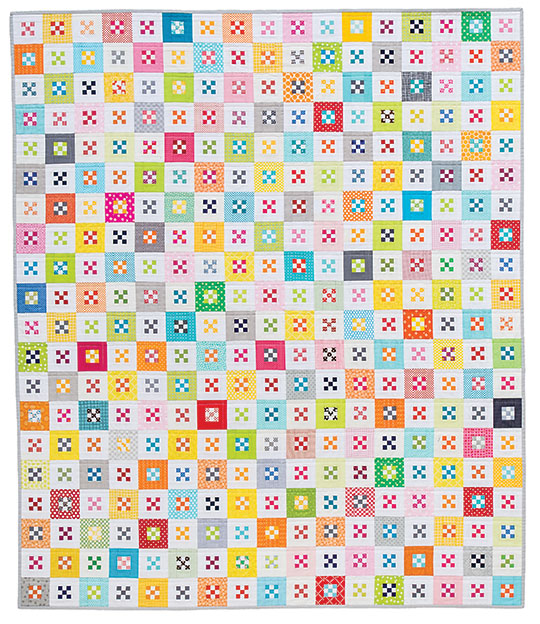 Use Up Your Scraps with a Mini Nines Quilt!
