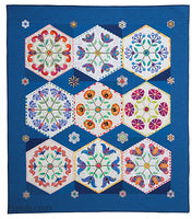 A Hexie Quilt Garden