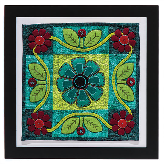 Whimsical Wool Appliqué