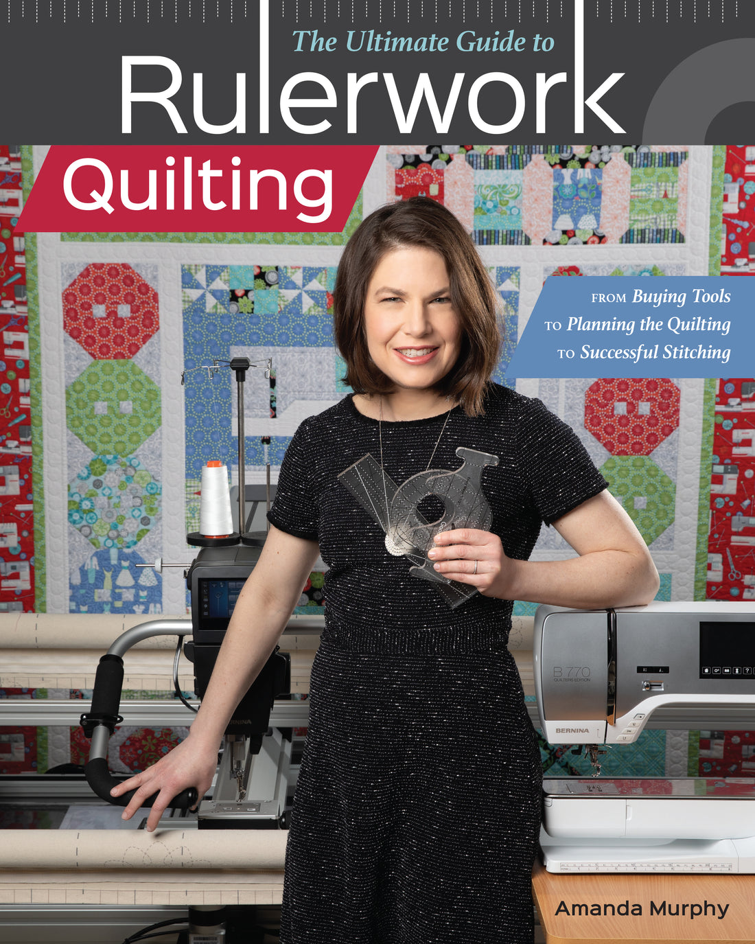 Amanda Murphy’s technical guide to ruling rulerwork quilting!