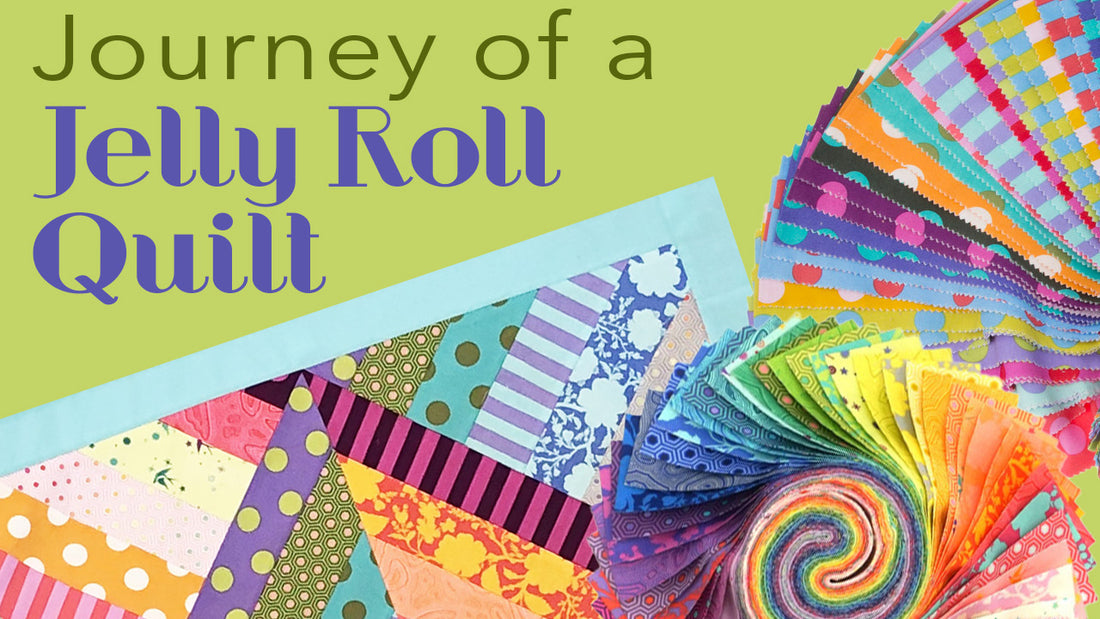 Journey of a Jelly Roll Quilt