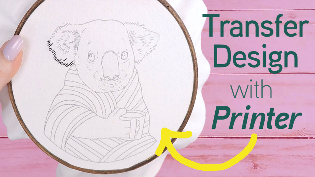 How to Print Embroidery Patterns onto Fabric