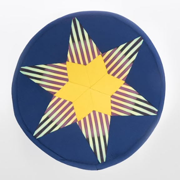 Round Fabric Art Bowls Virtual Book Tour