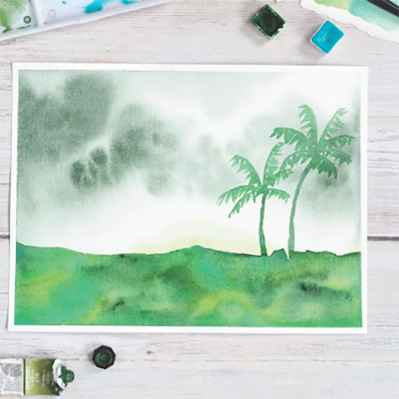 Learn to watercolor paint in 10 easy steps!