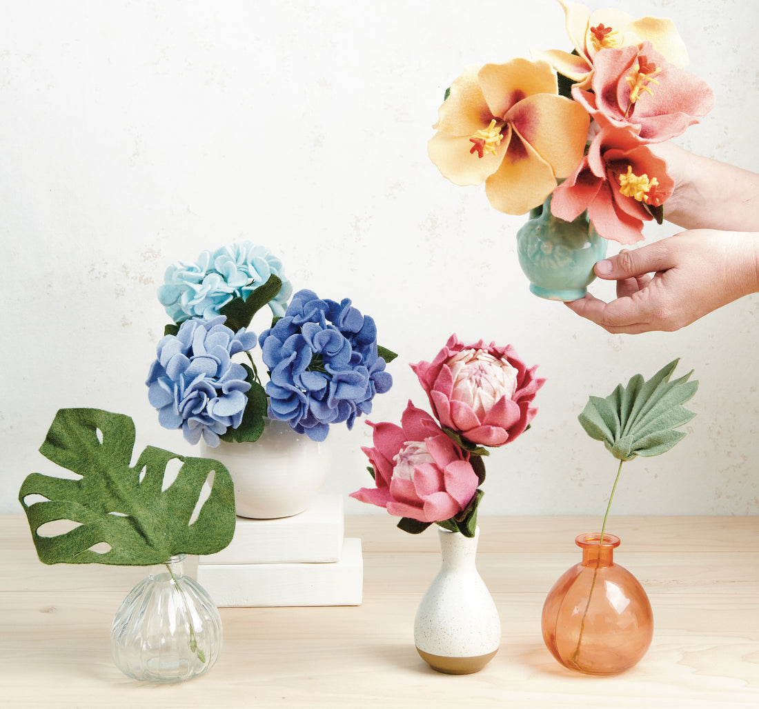 5 Reasons Why you should add Making Felt Flowers to your Summer Crafting List