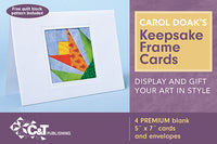 New Video! Carol Doak's Keepsake Frame Cards