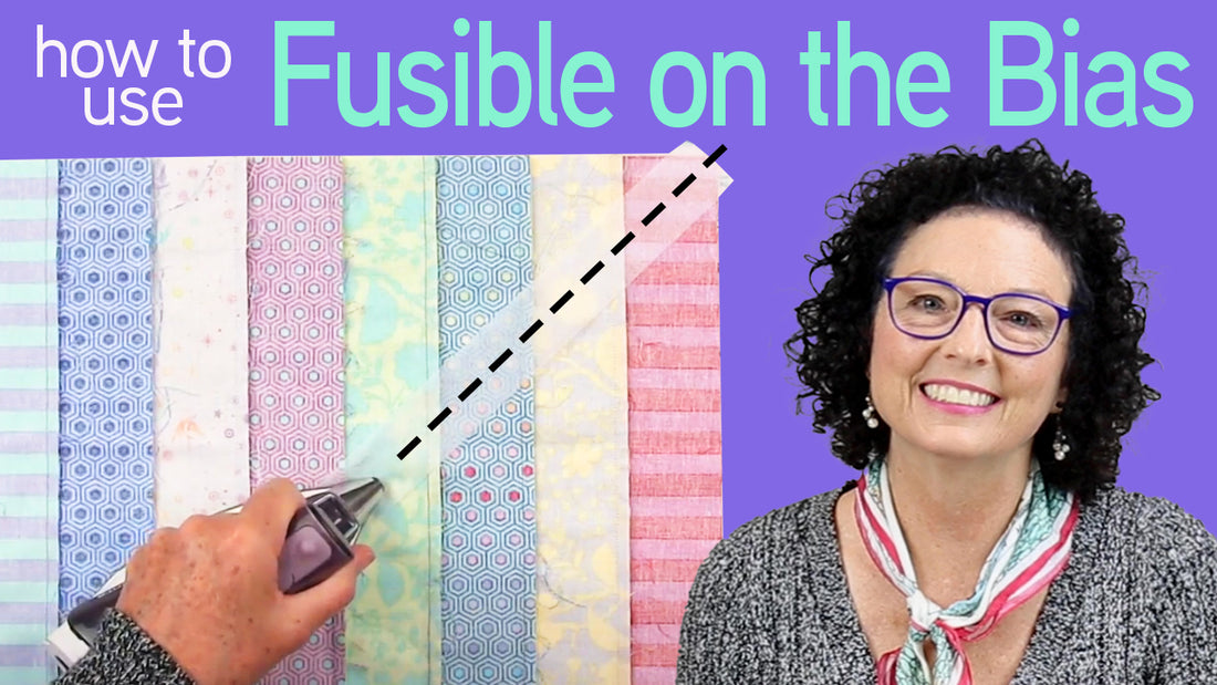How to secure bias edges with Make it Simpler Fusible Interfacing
