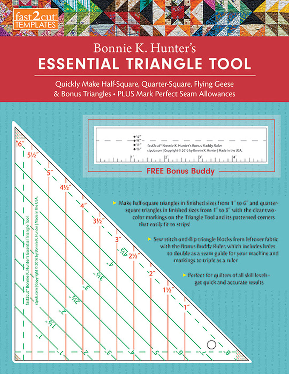 Quickly Make Half-Square and Quarter-Square Triangles!