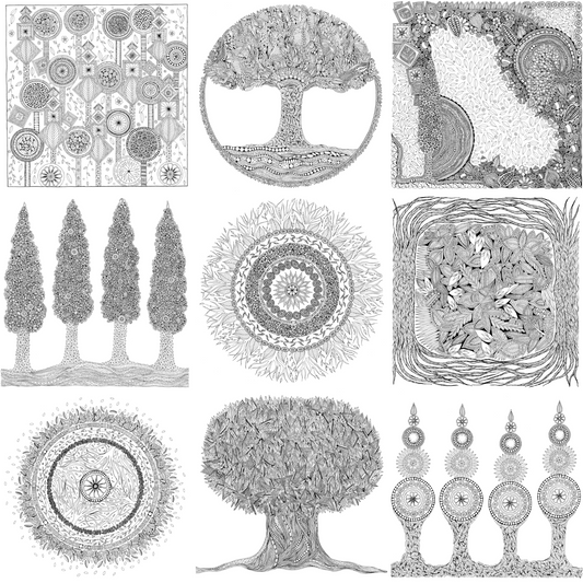 How Mandala Coloring Can Boost Your Mental Wellness + 4 Books to Get Started