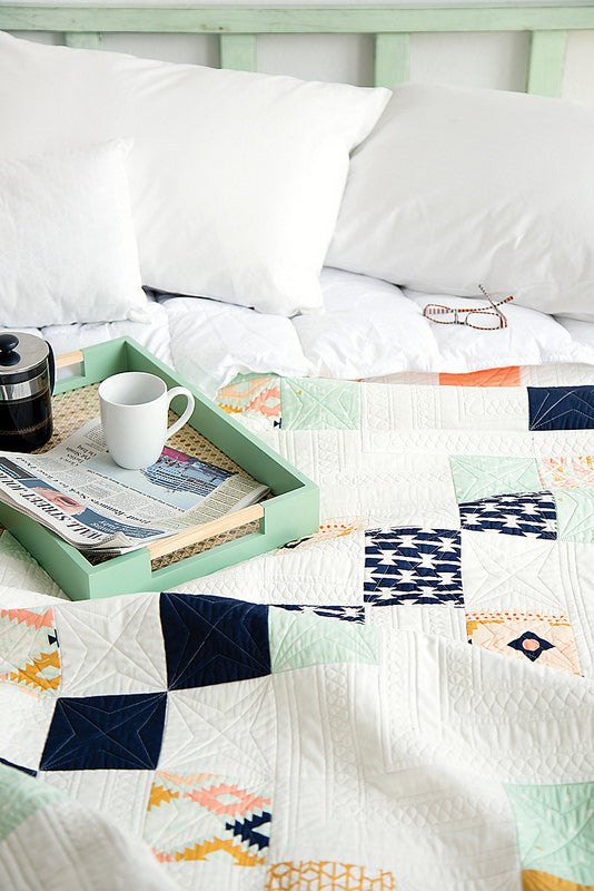 Simple Quilt, Beautiful Fabric