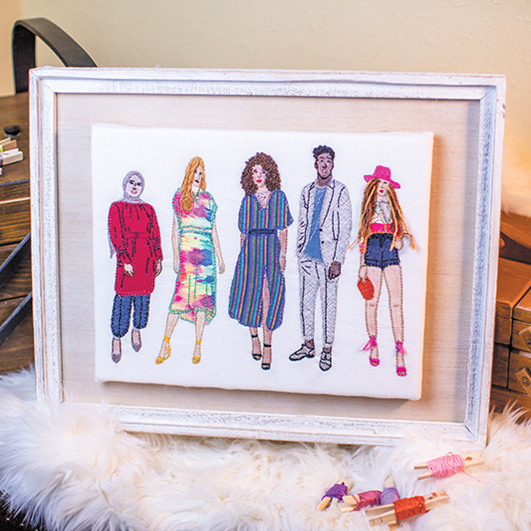 Represent! Embroidery Book Tour
