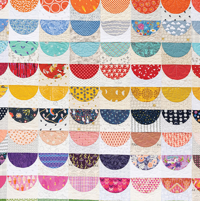 Scrappy quilt-as-you-go made easy