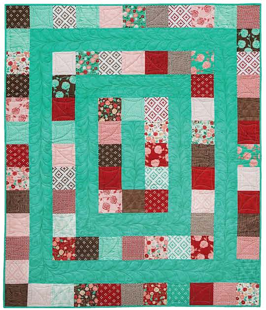 Around and Round Quilt from I Love Precut Quilts!