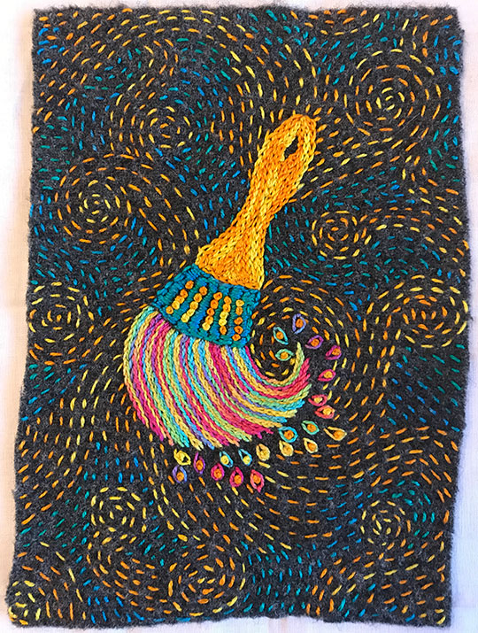 Paint Brush Stitch-Along