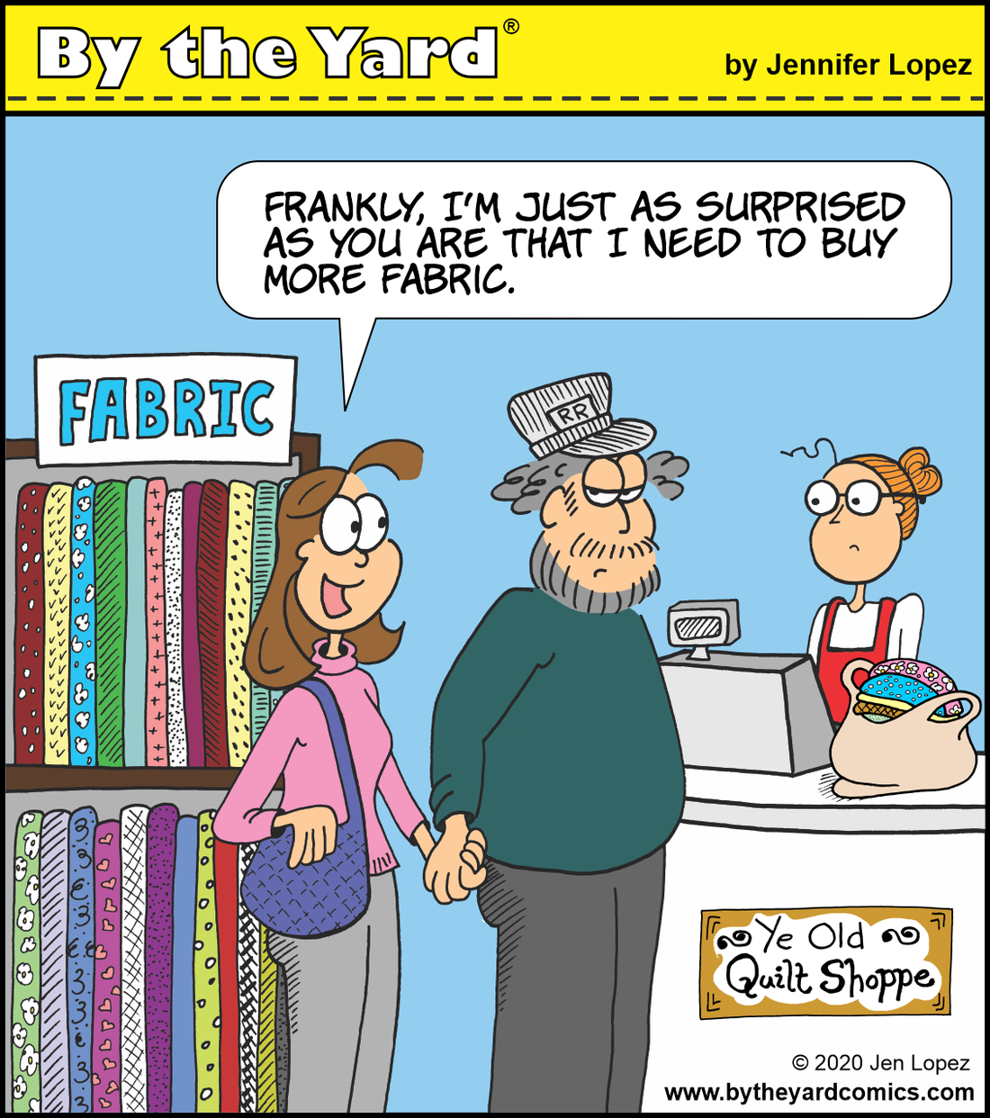 I Couldn’t Always Make a Trip to the Fabric Shop