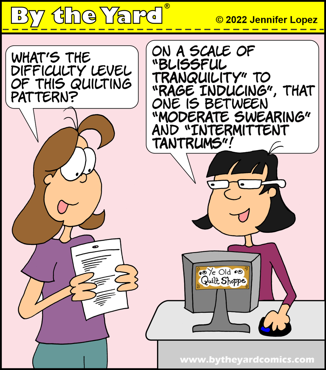 A Proposed Difficulty Level Scale for Quilting Patterns