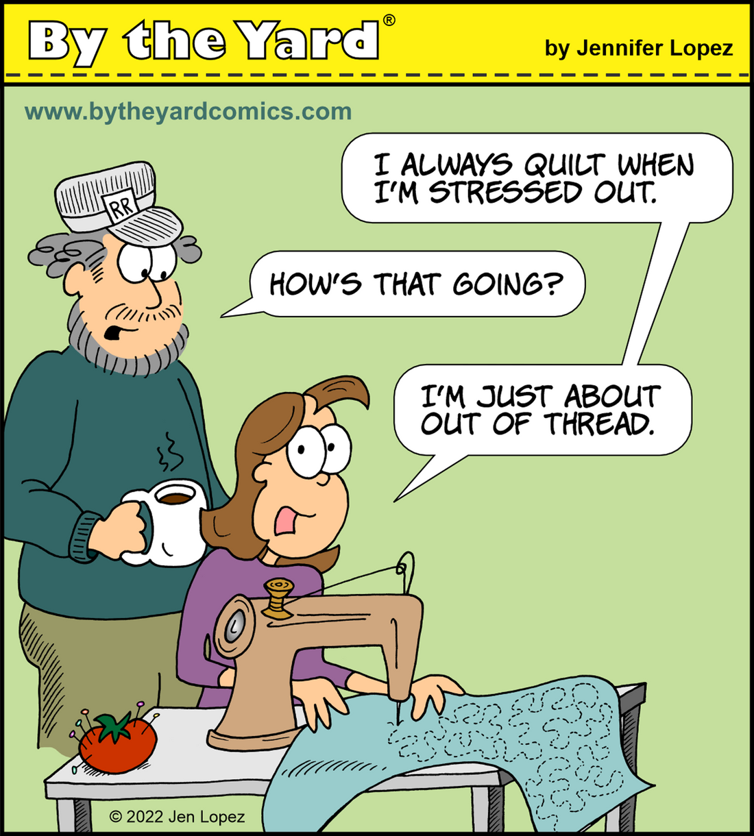 Don’t Stress Out… Quilt!