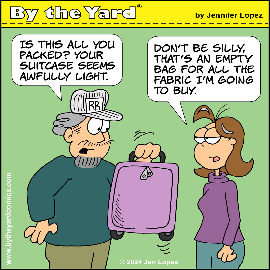 A Case for Buying Fabric as Souvenirs