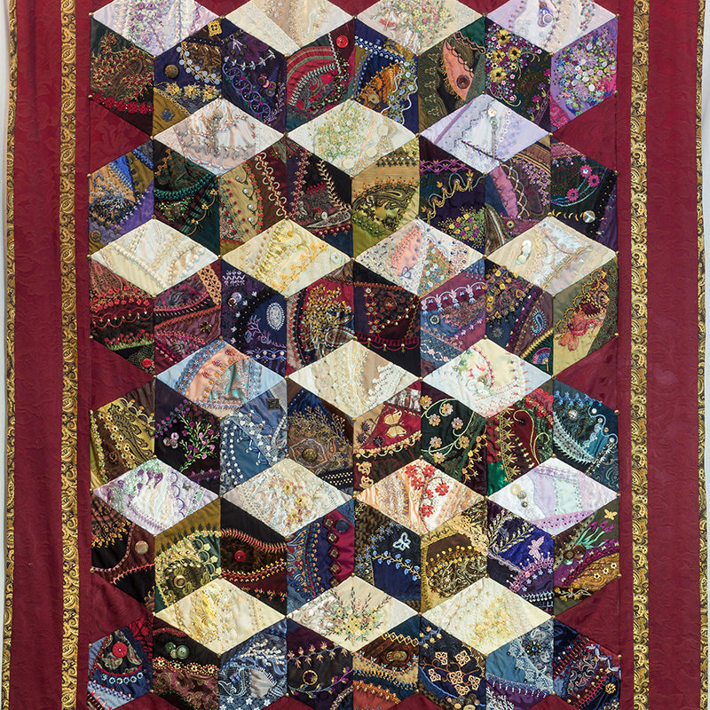 A Crazy Quilter's Stitch along