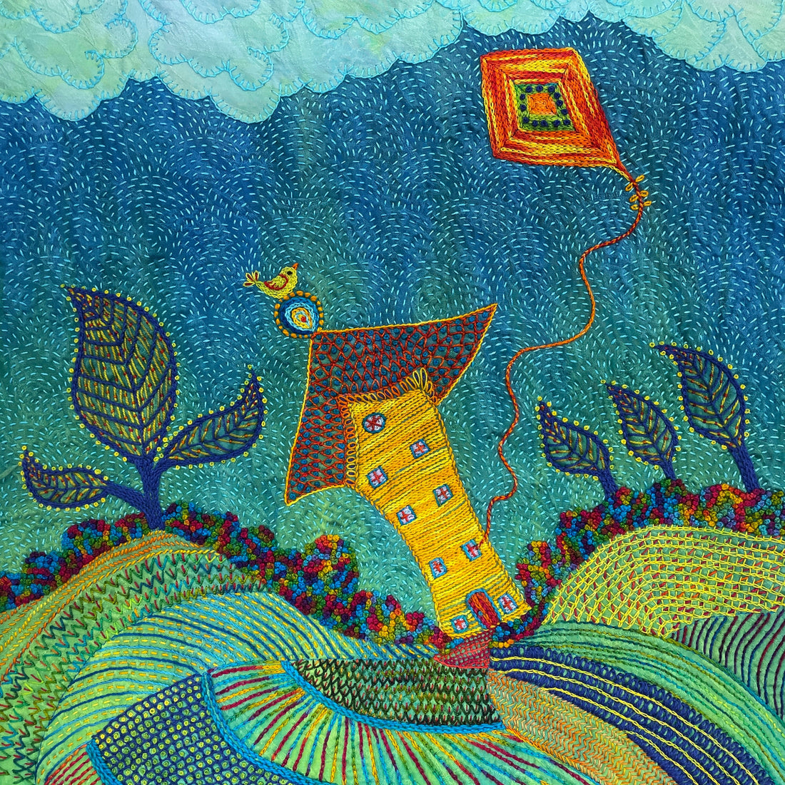 Creative Stitch Combinations with Laura Wasilowski