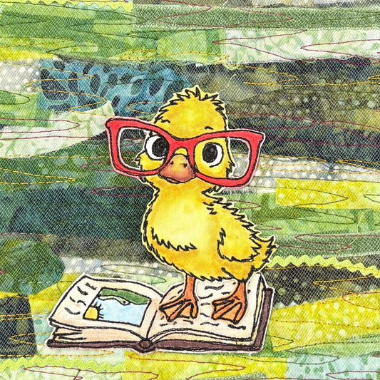 Transforming Fabric with Watercolor Pencils