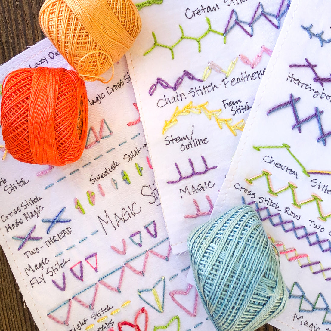 Magic Stitches: Two Threads, Double the Fun