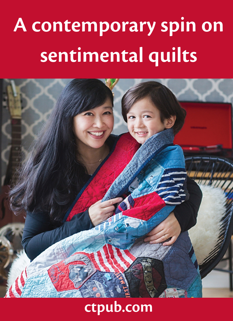 Making a Modern Memory Quilt