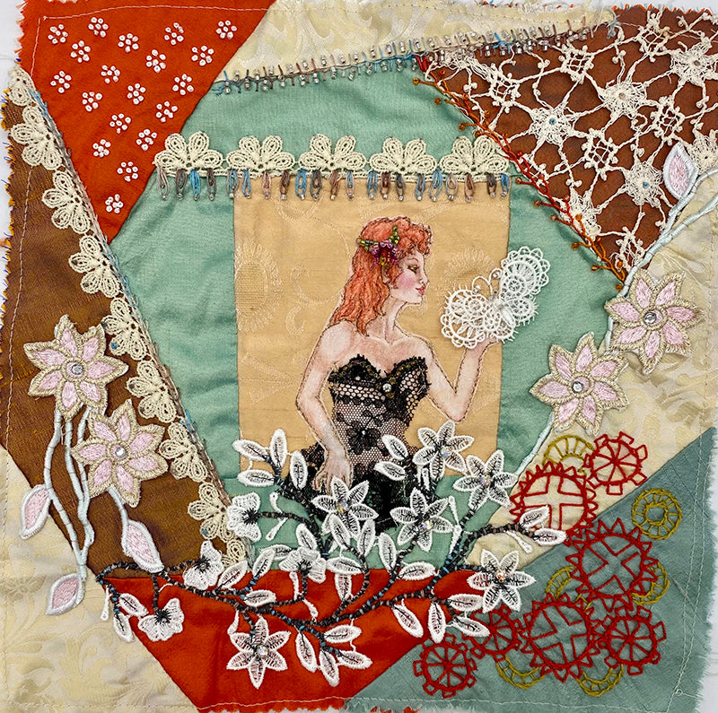 Creative Embroidery, Round Robin 1: Washington to Oregon to Texas