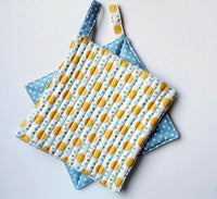 Fast & Easy Fat-Quarter Potholders - free project!