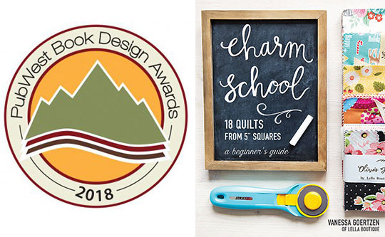 Charm School Wins PubWest Book Design Award