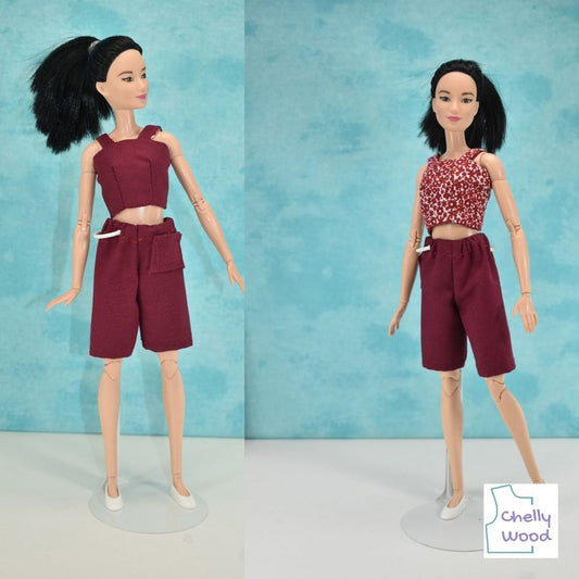 A sewing tip: something to think about when you add a pocket! #SewingTips for #DollClothesPatterns