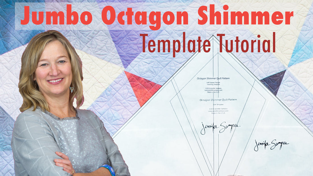 Jumbo Octagon Shimmer Template Tutorial