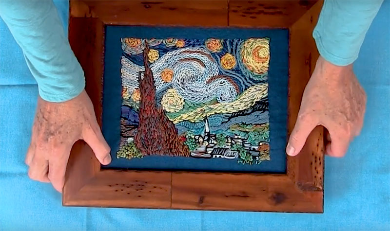 Transfer Embroidery Designs and Stabilize Stitches