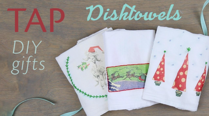 How to Transfer an Image on Dish Towels