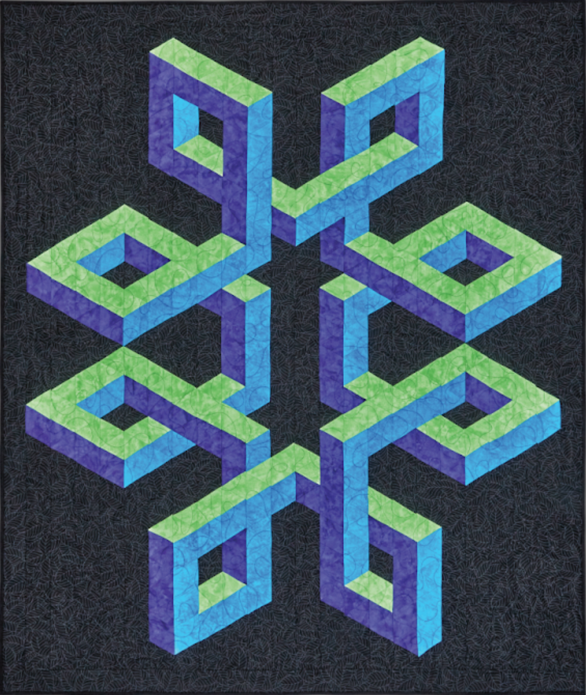 Simple, Straight-Line Sewing, Fabulous 3-D Results
