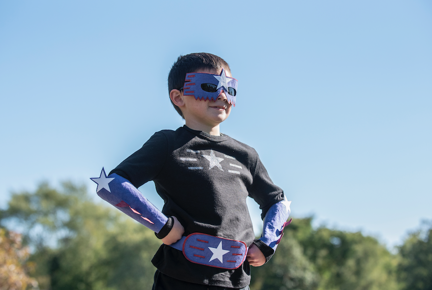 kraft-tex Superhero Costume!