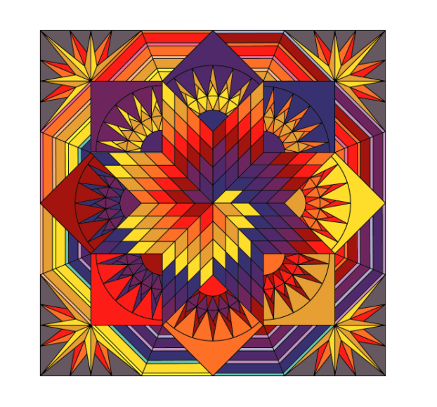 Combine Two Colorful Quilts!
