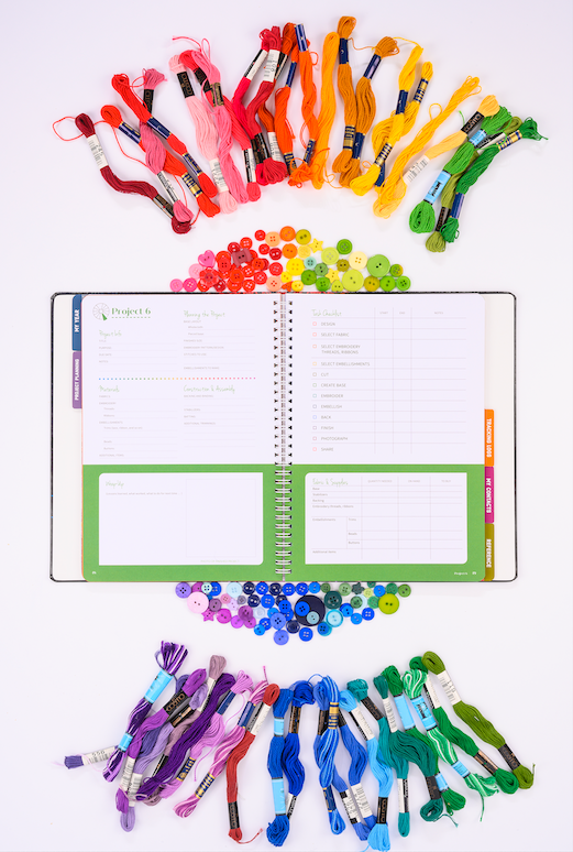 Blog Tour Kick-off for the Embellished Art Embroidery Project Planner!
