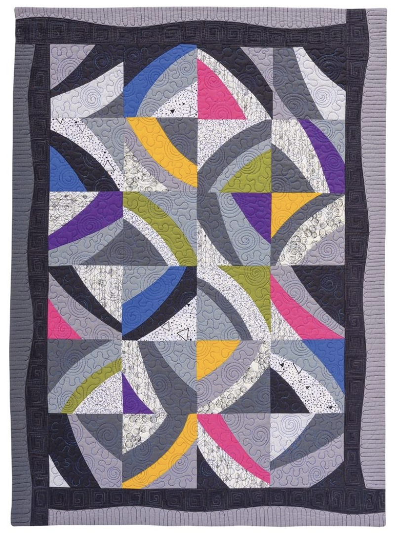 Inside Adventures in Improv Quilts
