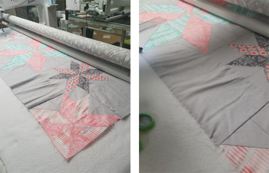 "That will quilt out, right?"