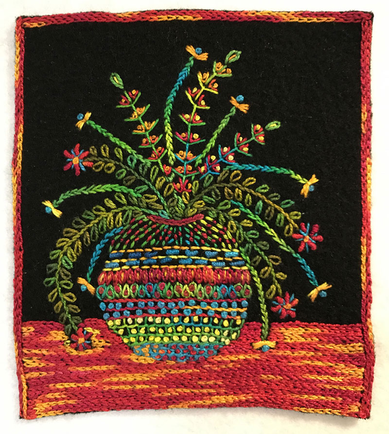 Flower Vase Stitch-Along