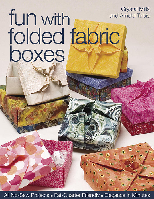 Fun with Folded Fabric Boxes Digital Download