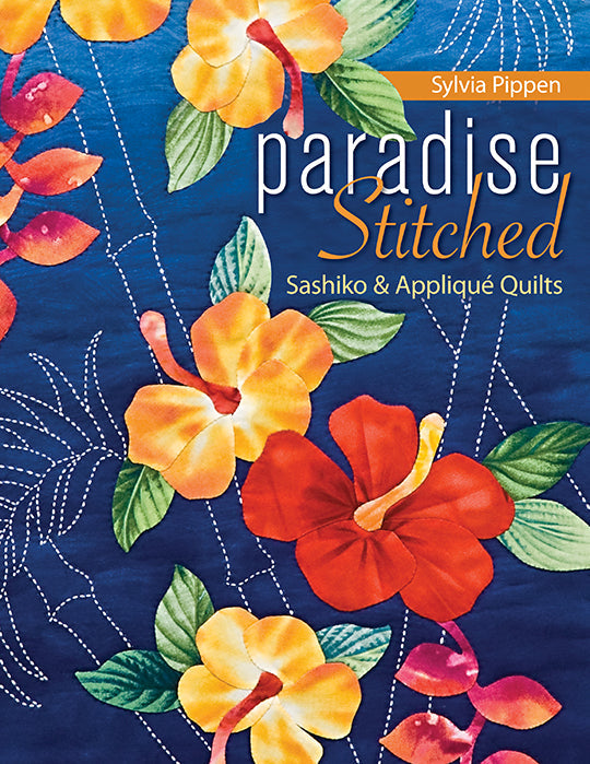 Paradise Stitched Sashiko & Appliqué Quilts Digital Download
