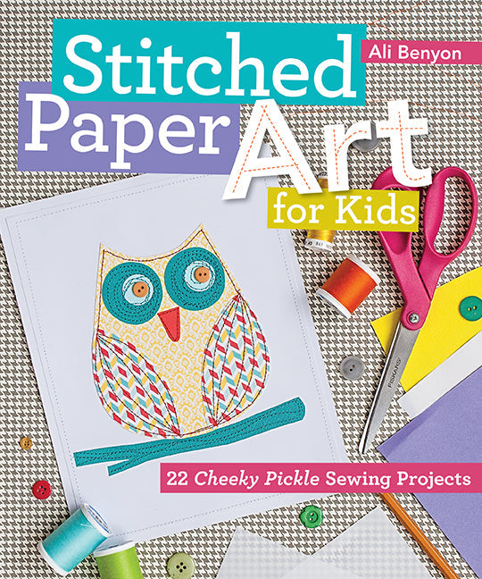 Stitched Paper Art for Kids Digital Download