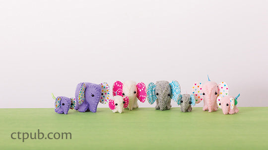 Pipsqueaks Itsy-Bitsy Felt Creations to Stitch & Love Print-on-Demand Edition